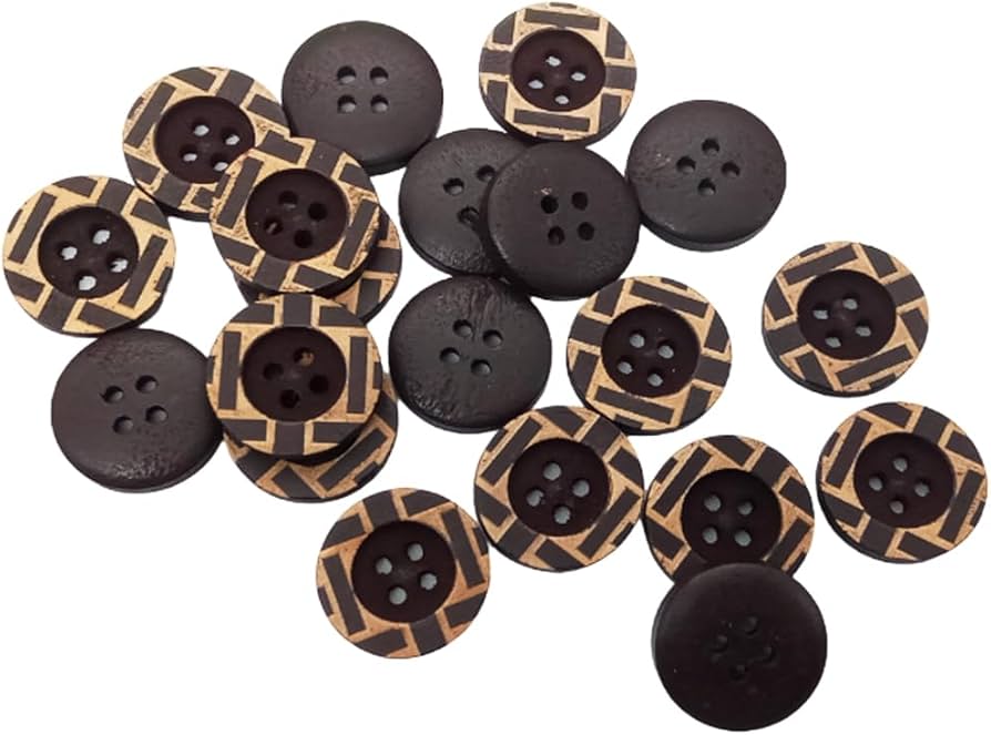 Wooden Button - Image 4